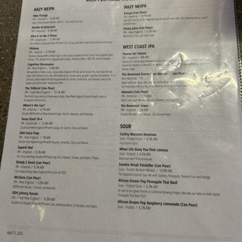 Turning Point Beer - Circa April, 2025 - Breweries Near Me - Bedford, Texas