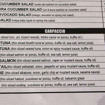 Dana Kai Sushi - Menu - Japanese Near Me - Dana Point, California