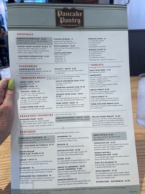 Menu photo 7 The Pancake Pantry Nashville, TN Menu photo 7 The Pancake Pantry Nashville, TN