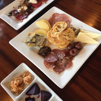 Red Newt Cellars - Charcuterie plate, beet salad and house made pickles - Wineries Near Me - Hector, New York Red Newt Cellars - Charcuterie plate, beet salad and house made pickles - Wineries Near Me - Hector, New York