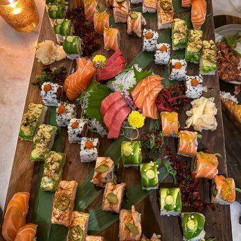 The Victor - Sushi spread - Steakhouses Near Me - Vancouver, British Columbia The Victor - Sushi spread - Steakhouses Near Me - Vancouver, British Columbia