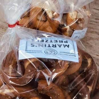 Martin's Pretzels - Salted pretzels are 2 for $1, 7 for $3 - Pretzels Near Me - New York, New York