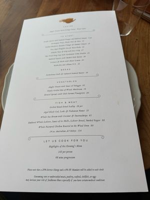 Menu photo 8 Angler San Francisco, CA