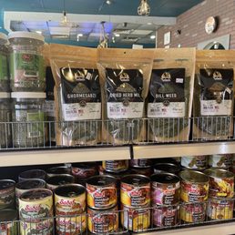 a variety of food items
