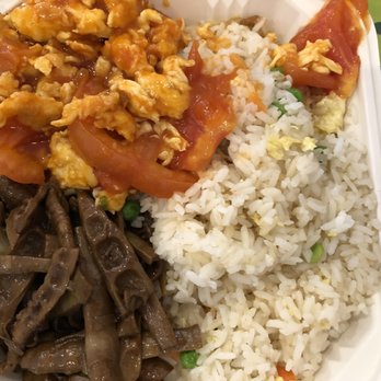 Jin Jin Gourmet - Fried rice with tomato egg and stewed bamboo shoots - Shanghainese Near Me - Sunnyvale, California Jin Jin Gourmet - Fried rice with tomato egg and stewed bamboo shoots - Shanghainese Near Me - Sunnyvale, California