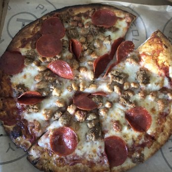 Pieology Pizzeria - Missing piece of pizza - Pizza Near Me - Walnut, California