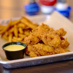 Dtac Sports Bar & Grill - Hand breaded chicken tenders and hand cut fries