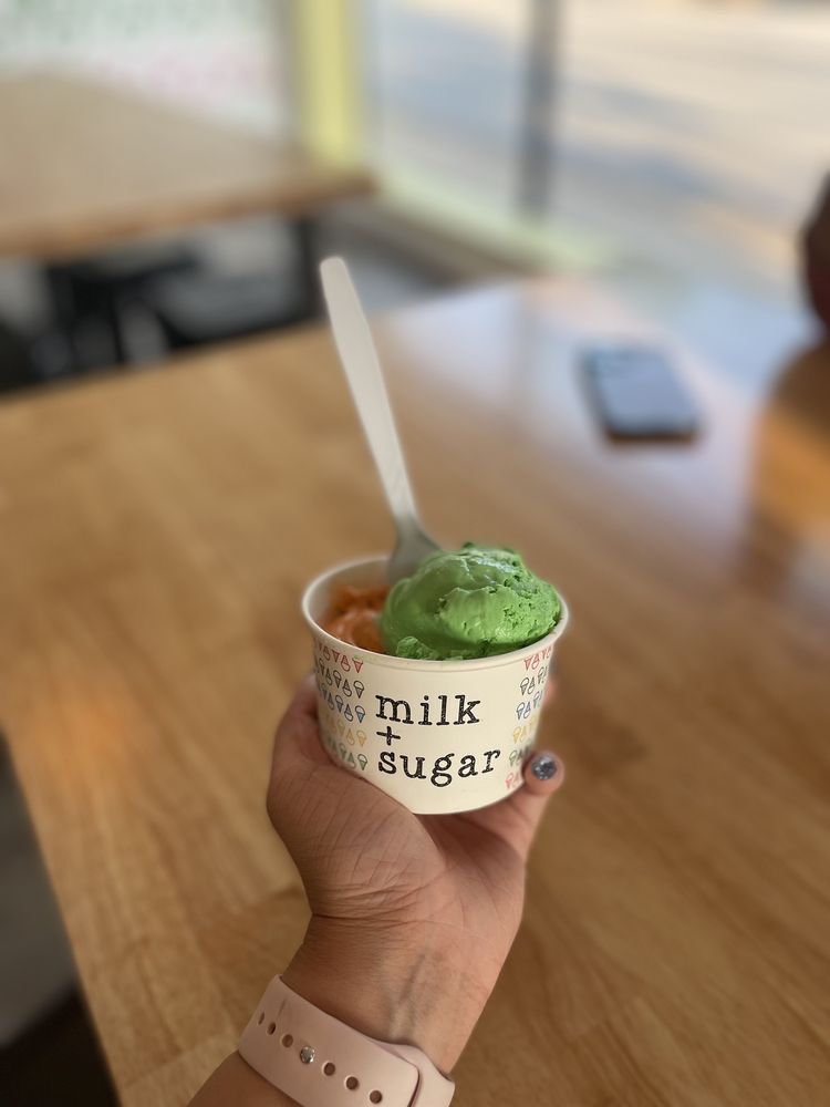 milk + sugar