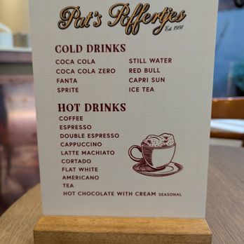 Pat's Poffertjes Nieuwendijk - Cafes Near Me - Amsterdam, New Hampshire