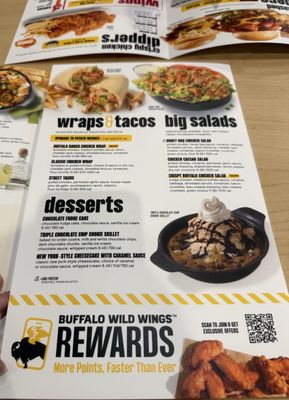 Menu photo 5 Buffalo Wild Wings Aliso Viejo, CA