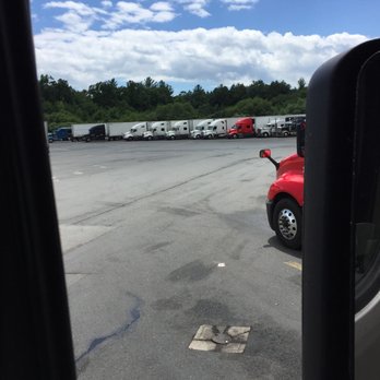 TA Willington - Trucks in parking spots at the travel center. - Service Stations Near Me - Willington, Connecticut