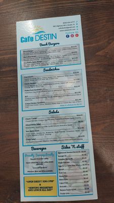 Menu photo 3 Cafe Destin Destin, FL Menu photo 3 Cafe Destin Destin, FL