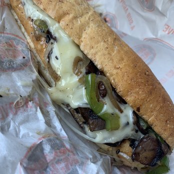Jersey Mike's Subs - vegetarian hot sandwich- mushroom  #64 on menu - Fast Food Near Me - Salinas, California
