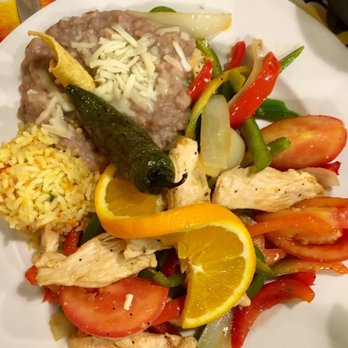 Miguel's Baja Grill - Chicken fajitas - enough to share! - Mexican Near Me - Moab, Utah