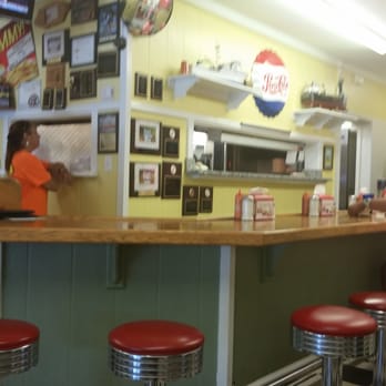 Fat Fellas BBQ & Grille - The counter at Fat Fellas BBQ in Newport, NC - American Near Me - Newport, North Carolina