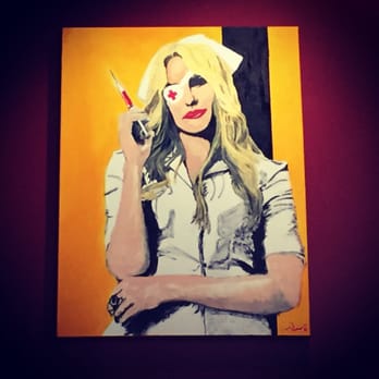 Hell's Kitchen - Sample of art decor - New American Near Me - Norfolk, Virginia
