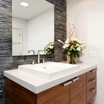 Landis Architects | Builders - Modern Guest Bathroom in Fairfax, VA - General Contractors Near Me - Washington, DC, District of Columbia Landis Architects | Builders - Modern Guest Bathroom in Fairfax, VA - General Contractors Near Me - Washington, DC, District of Columbia