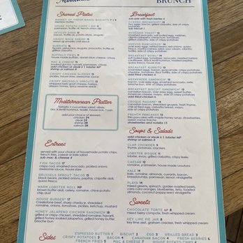 The Montauk - Brunch menu - New American Near Me - Scottsdale, Arizona The Montauk - Brunch menu - New American Near Me - Scottsdale, Arizona