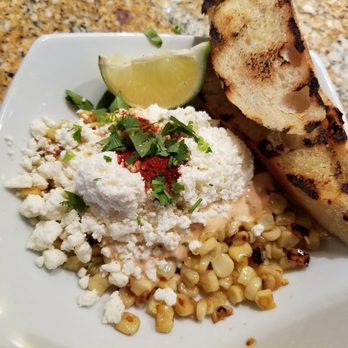 California Pizza Kitchen - The Mexican street corn as an appetizer - Pizza Near Me - Glendale, Wisconsin