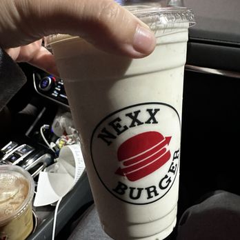 Nexx Burger - Regular Vanilla Shake - Burgers Near Me - Orange, California Nexx Burger - Regular Vanilla Shake - Burgers Near Me - Orange, California