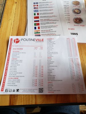 Menu photo 2 Poutineville Montreal, QC