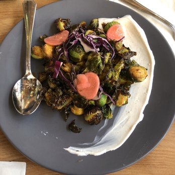 MOFU Shoppe - Honey Sriracha Brussel Sprouts Plate - Asian Fusion Near Me - Raleigh, North Carolina MOFU Shoppe - Honey Sriracha Brussel Sprouts Plate - Asian Fusion Near Me - Raleigh, North Carolina