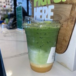 White Peach Matcha