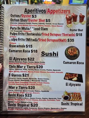 Menu photo 7 Mariscos El Ajoyano San Mateo, CA