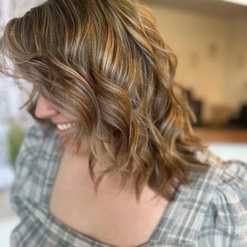 Hair by Blair - After of full baby highlights going blonde - Hair Stylists Near Me - Sandy, Utah Hair by Blair - After of full baby highlights going blonde - Hair Stylists Near Me - Sandy, Utah