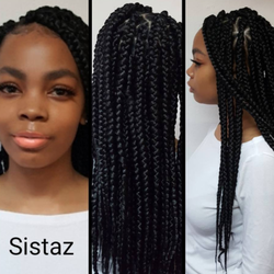 Sistaz Hair Salon - Jumbo Box Braids