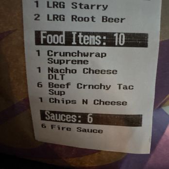 Taco Bell - My order - Fast Food Near Me - Lawrence, Massachusetts Taco Bell - My order - Fast Food Near Me - Lawrence, Massachusetts