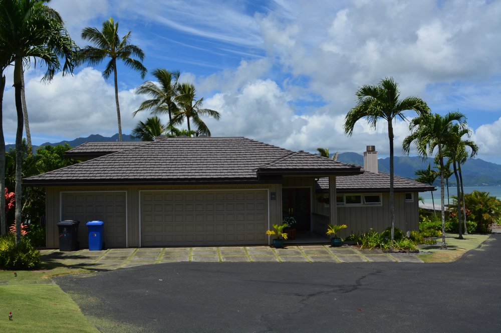 Slide of Aluminum Shake Roofing