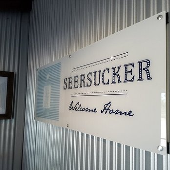 Seersucker Gin Distillery - a sign on the wall - Distilleries Near Me - San Antonio, Texas Seersucker Gin Distillery - a sign on the wall - Distilleries Near Me - San Antonio, Texas