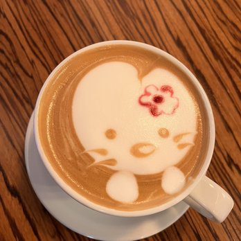 Moore Coffee Shop - Adorable vanilla latte - Coffee & Tea Near Me - Seattle, Washington