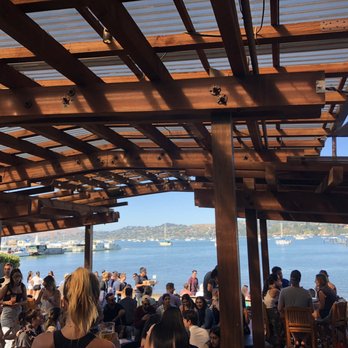 Bar Bocce - View from standing in line at the bathroom :) - Pizza Near Me - Sausalito, California