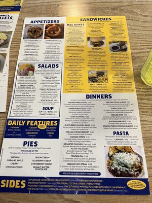 Menu photo 2 Tommy's  Restaurant Cedar Rapids, IA
