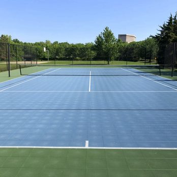 Shannon Valley Park - Beautiful Tennis Court - Parks Near Me - Overland Park, Kansas