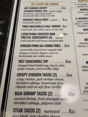 Menu photo 1 Whiskey Down Diner Farmingdale, NY Menu photo 1 Whiskey Down Diner Farmingdale, NY