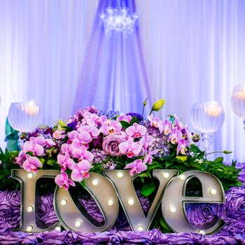 Kimmie's Floral Design - Flowers by Kimmie Photo by Bill Fung Photography Backdrop and decorations by Forever One Stop Bridal - Floral Designers Near Me