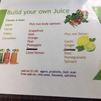 JuiceBox - Build your own juice/smoothie options! - Juice Bars & Smoothies Near Me - Jacksonville, Florida JuiceBox - Build your own juice/smoothie options! - Juice Bars & Smoothies Near Me - Jacksonville, Florida