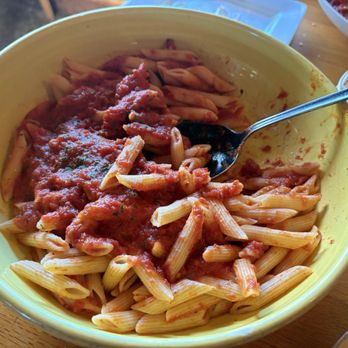 The Log Cabin - This was that big bowl of shareable pasta. We ate maybe 1/5 of it. This was really really good. I could've made a meal just out of this. - Seafood Near Me - Clinton, Connecticut