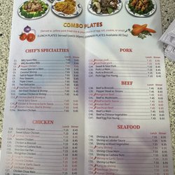Menu March 2025