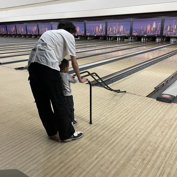 Concourse Bowling Center - Kids bowling ramp - Bowling Near Me - Anaheim, California