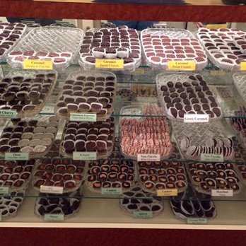 Birmingham Chocolate - The chocolates you get to pick from - fun flavors and SO pretty! - Chocolatiers & Shops Near Me - Ferndale, Michigan