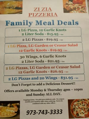Menu photo 8 Zi Zia Pizzeria Bloomfield, NJ Menu photo 8 Zi Zia Pizzeria Bloomfield, NJ