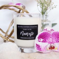 THE GOOD CANDLE - The Yoga Inspired Collection... a divine fragrance line inspired by my Yoga practice at yogasanctumla.com