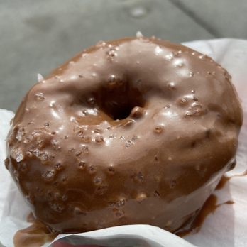 Jellyfish Donuts - Looks may be deceiving; this is not a normal chocolate sea salt donut. This, my friend, is what heaven looks like - Donuts Near Me - Ketchikan, Alaska Jellyfish Donuts - Looks may be deceiving; this is not a normal chocolate sea salt donut. This, my friend, is what heaven looks like - Donuts Near Me - Ketchikan, Alaska