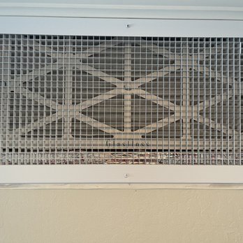 Henry Mechanical - Tape shows inside and out and they replaced my painted cover (threw it away) now it's plastic and looks horrible & unfinished - Heating & Air Conditioning/HVAC Near Me - Windsor, California