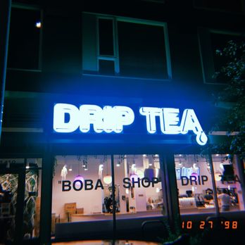 DRIP TEA - Front of store - Bubble Tea Near Me - Seattle, Washington DRIP TEA - Front of store - Bubble Tea Near Me - Seattle, Washington