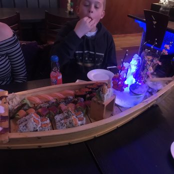 Mika Sushi II - Sushi boat with smoke - Sushi Bars Near Me - Westminster, Colorado Mika Sushi II - Sushi boat with smoke - Sushi Bars Near Me - Westminster, Colorado